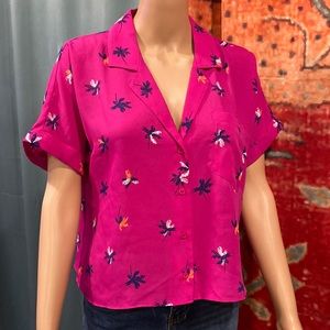 Cropped Hawaiian Shirt